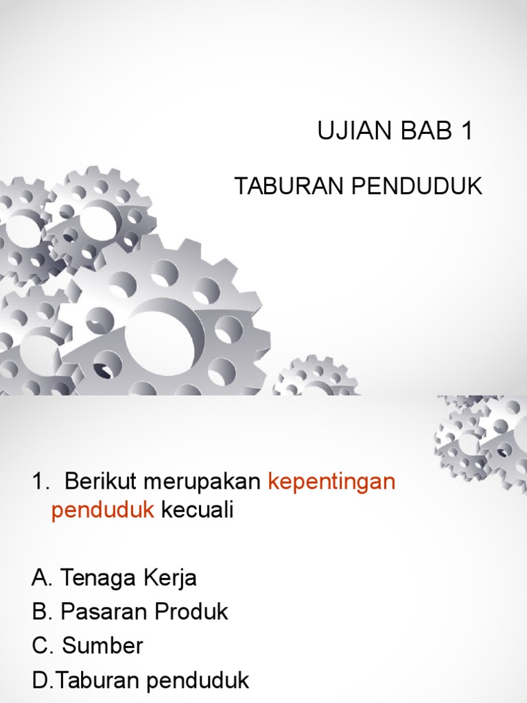 Geografi Tingkatan 5 Soalan UJIAN BAB 1