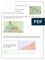 Relações Metricas