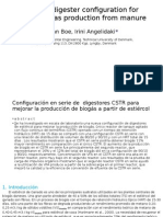 Presentación-Serial CSTR Digester Configuration For Improving