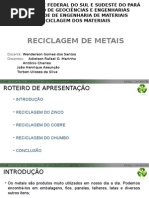 Reciclagem Dos Metais