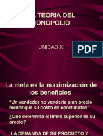 La Teoria Del Monopolio