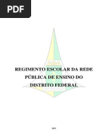 Regimento Escolar - Rede Pública DF - 2015
