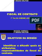 Palestra - Fiscal de Contrato