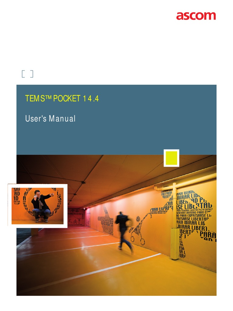 TEMS Pocket User Manual | PDF | Image Scanner | High Speed Packet Access