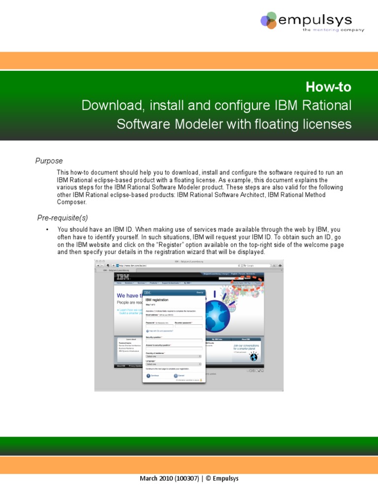 Rational Modeler | PDF | Installation (Computer Programs) | World Wide Web