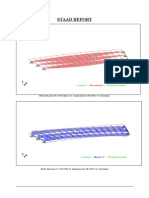 Staad Report: Whole Structure MZ 7874.02kip-In:1m Displacements 39.3701in:1m 0 Envelope