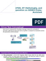 4G LTE TDD-FDD DT Methologhy and Preparation On GENEX Probe-Assistant