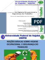 APOSTILA Nocoes de Higiene Ocupacional e Seguranca Do Trabalho