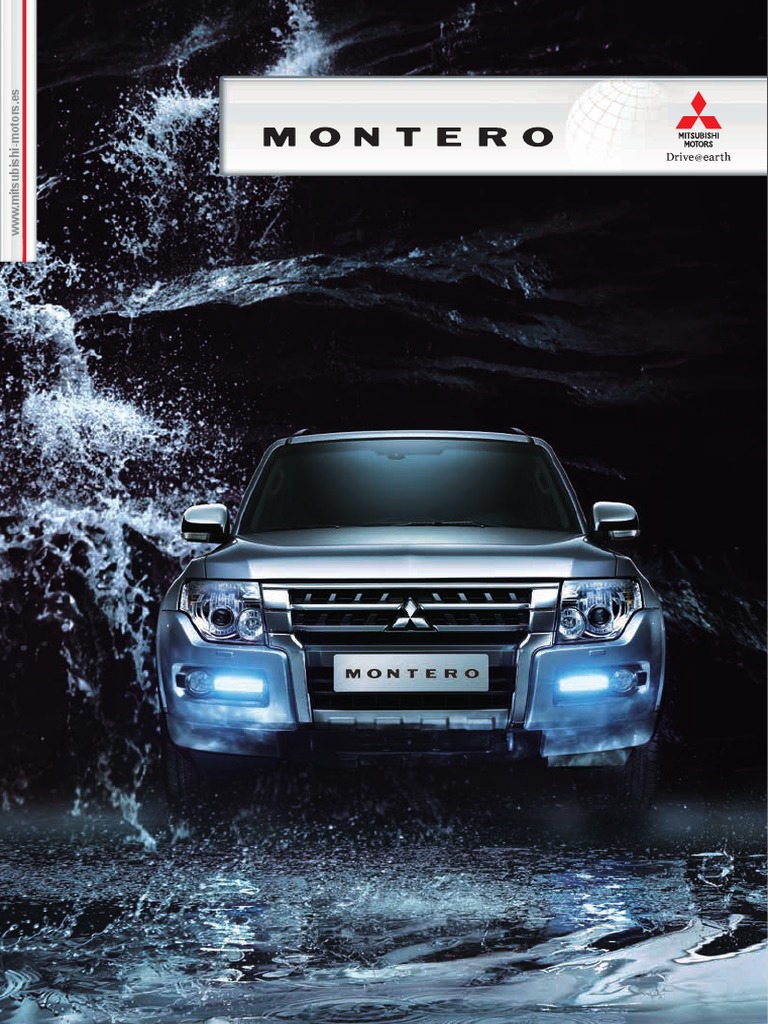 Catálogo Mitsubishi Montero Tracción en las cuatro ruedas Eje