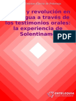 Iglesia y Revolución en Nicaragua A Través de Los Testimonios Orales