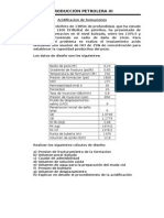 Acidificacion de Formaciones