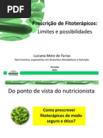 Prescrição de Fitoterápicos