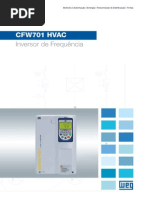 WEG Inversor de Frequencia Cfw701 Hvac 50035890 Catalogo Portugues Br