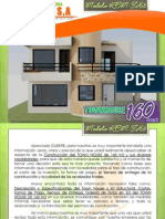 Especificaciones y Costos de Townhouse Modelo Kem-Th-3 de 160 m2 (Enero 2014) Otros Estados