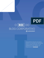 O ROI Do Blog Corporativo