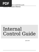 Internal Audit Risk and Control Matrix Template | PDF