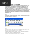 Port Forwarding Guide for Huawei Routers | PDF | Business | Computers