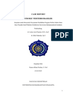 CASE REPORT Stroke Vertebrobasiler