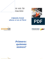 ESSENSIE Finger Food Perú