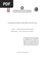 Passarelas Urbanas Em Aço - UFOP
