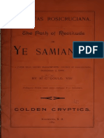 SRIA - The Path of Rectitude or Ye Samian Y (1889) (S.C. Goul)