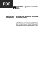 A Análise Como Estratégia de Memorização