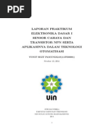 Download Sensor Cahaya dan Transistor NPN Serta Aplikasinya Dalam Teknologi Otomatisasi by Yusuf Sigit SN272985910 doc pdf