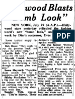 Page 1 Story From Herald, July 30, 1960