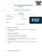 Informe - Potenciometro