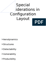 Special Considerations in Configuration Layout