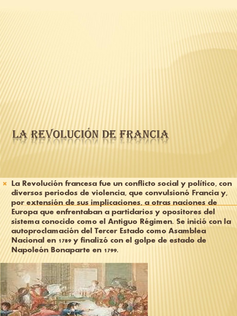 2ALa Revolución de Francia | PDF | revolución Francesa | Gobierno