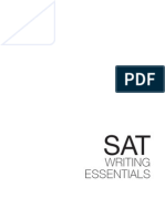 SAT Writing Essentials