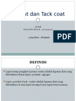 Prime Coat Dan Tack Coat