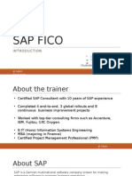 Introduction To SAP ERP