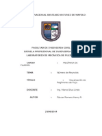 1informe de Laboratorio Numero de Reynolds