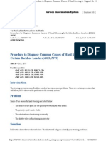 Procedure To Diagnose Common Causes of Hard Steering in Certain Backhoe Loaders (4313, 5079)