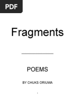 Poems (By Chuks Oriuwa)