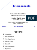 VLSI Interconnects: Credits: David Harris