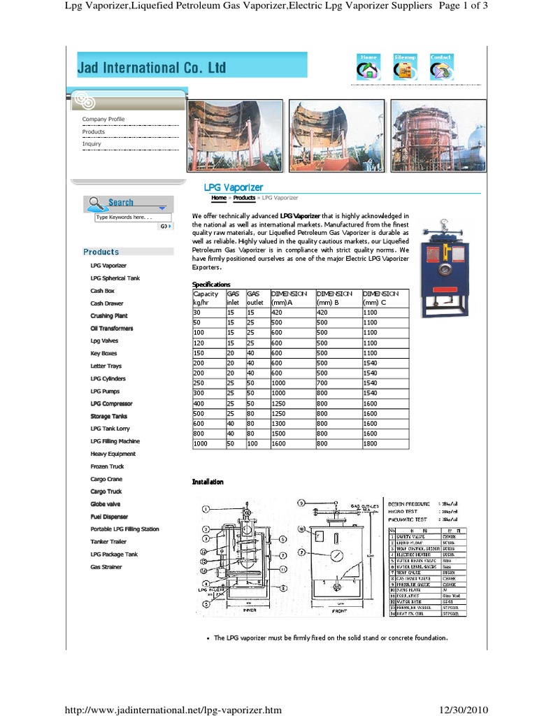LPG Vaporizer LPG Vaporizer LPG Vaporizer LPG Vaporizer Type Keywords