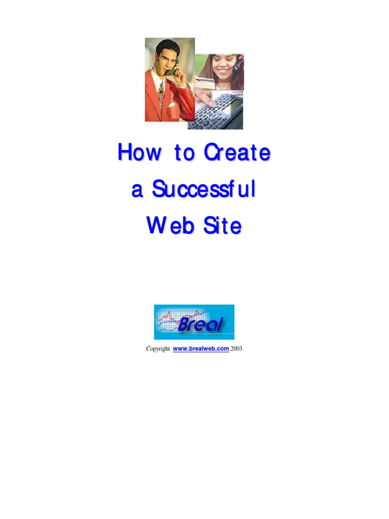 How To Create A Successful Website | Download Free PDF | Websites ...