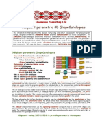 XMpLant Parametric ShapeCatlogues