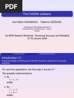 The CADNA Software