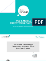 Web & Mobile Prototyping Platform: Get The Real Experience Before Programming
