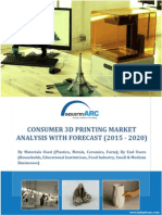 Consumer 3D Printing Market