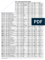 April 2014 Final Exam Schedule With Location PDF 1