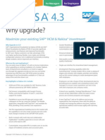 Why Upgrade?: Maximize Your Existing SAP® HCM & Nakisa® Investment