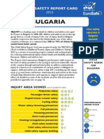 Bulgaria Report Card