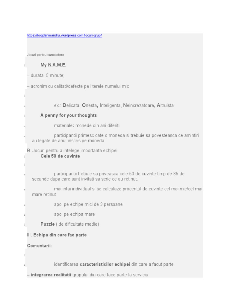 Team Building | PDF