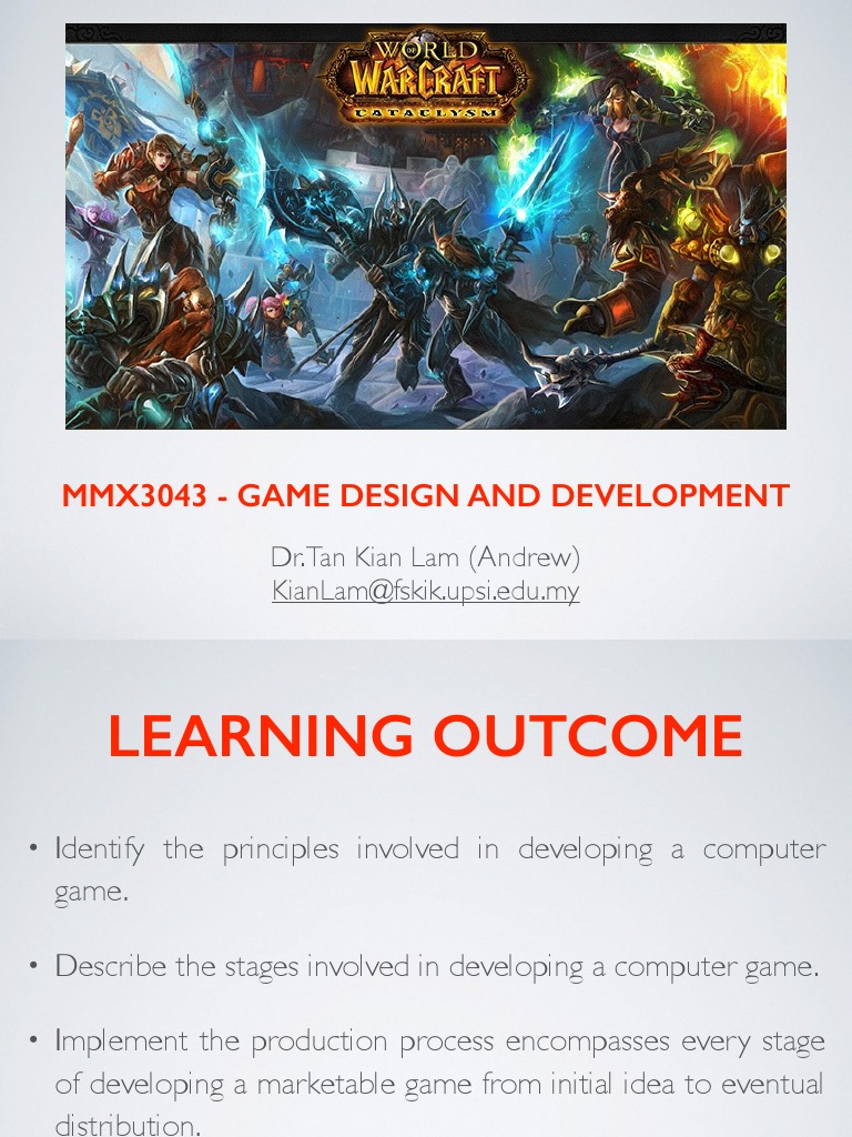 Introduction to Game Design and Development: Outlining the Principles ...
