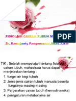 Fisiologi Cairan Tubuh Manusia